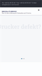 Mobile Screenshot of druck-it-service.de